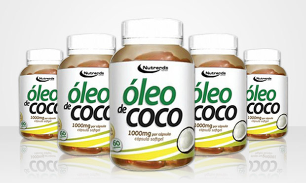 Capsulas de Oleo de Coco